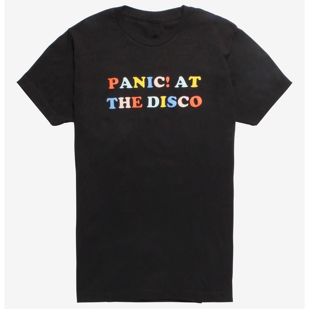 Panic! At the Disco Retro Font Band Tee